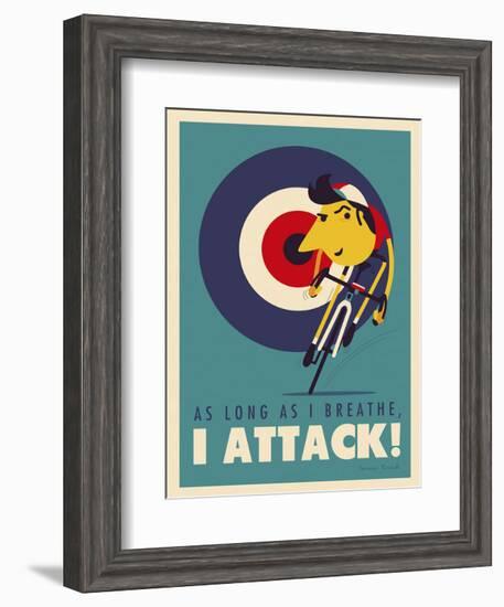 Attack-Spencer Wilson-Framed Art Print