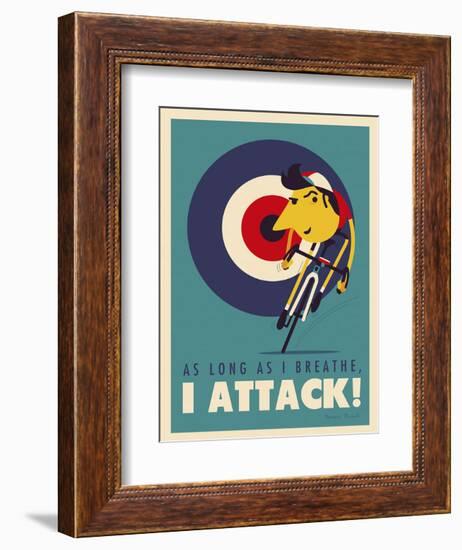 Attack-Spencer Wilson-Framed Art Print