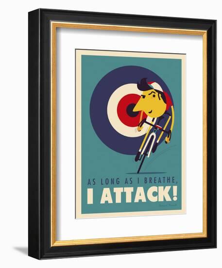 Attack-Spencer Wilson-Framed Art Print