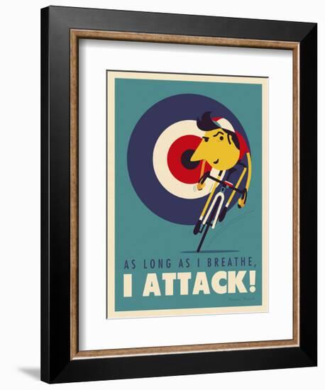 Attack-Spencer Wilson-Framed Giclee Print