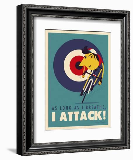 Attack-Spencer Wilson-Framed Giclee Print