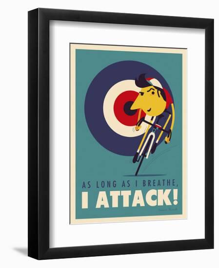 Attack-Spencer Wilson-Framed Giclee Print