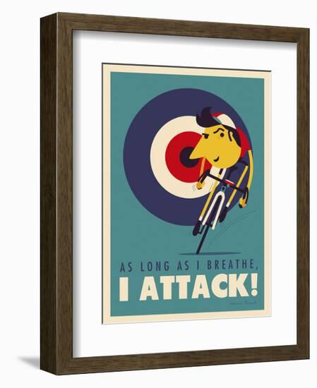 Attack-Spencer Wilson-Framed Giclee Print