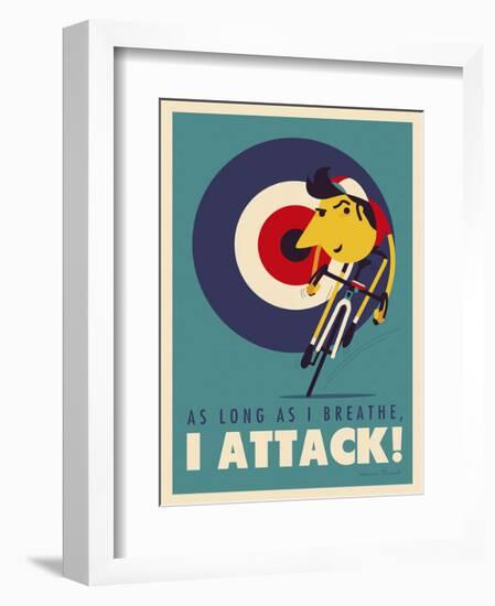 Attack-Spencer Wilson-Framed Giclee Print