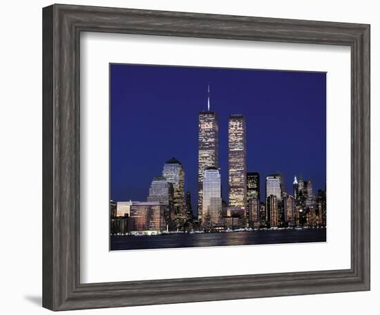 Attacks Trade Center-Mark Lennihan-Framed Photographic Print