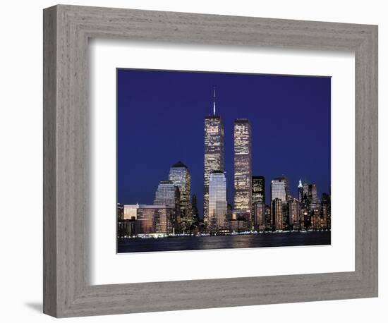 Attacks Trade Center-Mark Lennihan-Framed Photographic Print