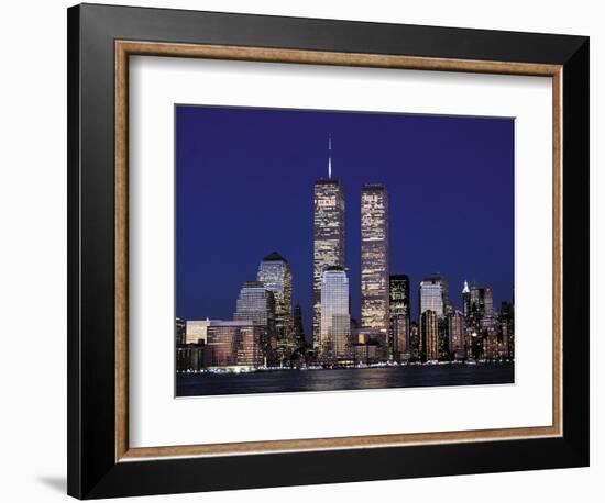 Attacks Trade Center-Mark Lennihan-Framed Photographic Print