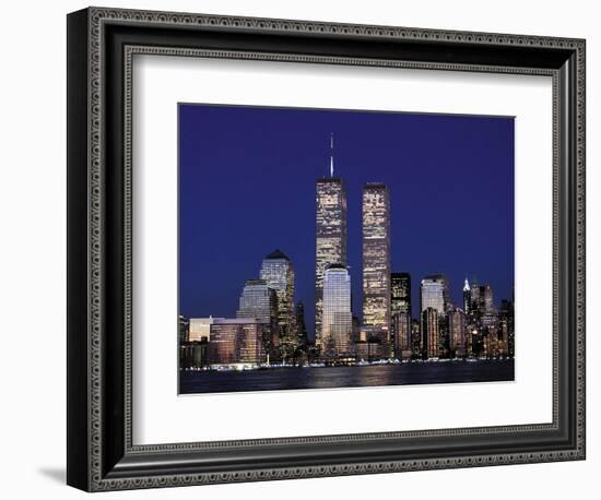 Attacks Trade Center-Mark Lennihan-Framed Photographic Print