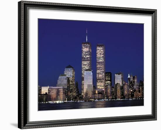 Attacks Trade Center-Mark Lennihan-Framed Photographic Print