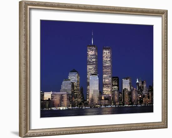 Attacks Trade Center-Mark Lennihan-Framed Photographic Print