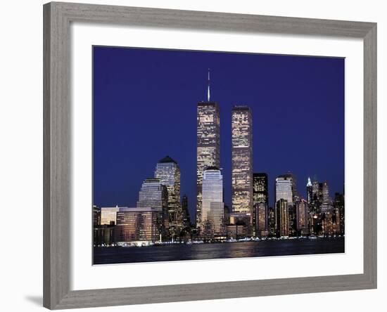 Attacks Trade Center-Mark Lennihan-Framed Photographic Print