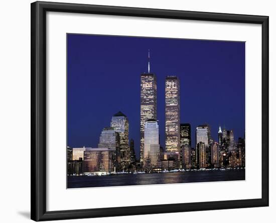 Attacks Trade Center-Mark Lennihan-Framed Photographic Print