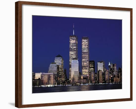 Attacks Trade Center-Mark Lennihan-Framed Photographic Print