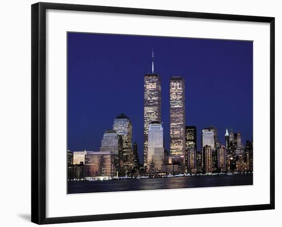 Attacks Trade Center-Mark Lennihan-Framed Photographic Print