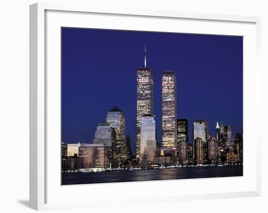 Attacks Trade Center-Mark Lennihan-Framed Photographic Print