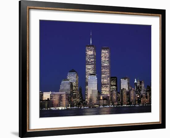 Attacks Trade Center-Mark Lennihan-Framed Photographic Print