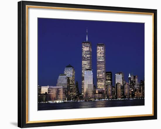 Attacks Trade Center-Mark Lennihan-Framed Photographic Print