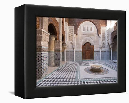 Attarine Madrasah, Fez, UNESCO World Heritage Site, Morocco, North Africa, Africa-Marco Cristofori-Framed Premier Image Canvas