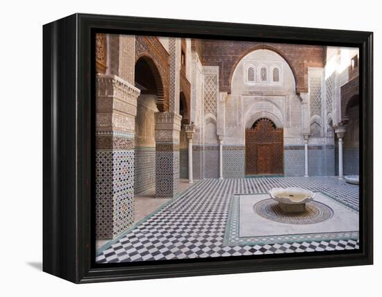 Attarine Madrasah, Fez, UNESCO World Heritage Site, Morocco, North Africa, Africa-Marco Cristofori-Framed Premier Image Canvas