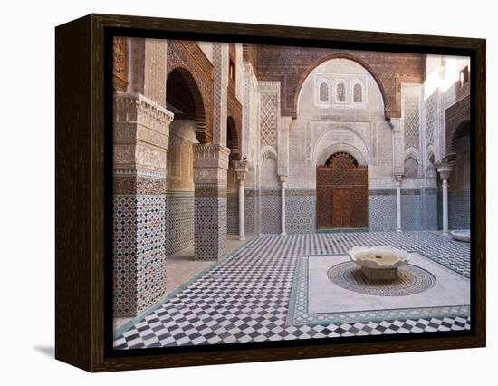 Attarine Madrasah, Fez, UNESCO World Heritage Site, Morocco, North Africa, Africa-Marco Cristofori-Framed Premier Image Canvas