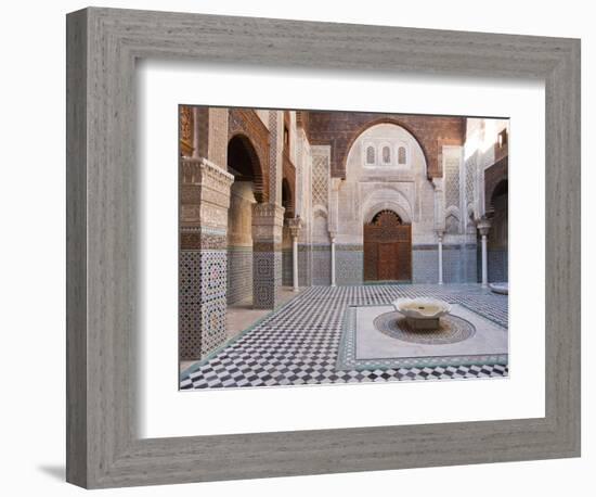 Attarine Madrasah, Fez, UNESCO World Heritage Site, Morocco, North Africa, Africa-Marco Cristofori-Framed Photographic Print