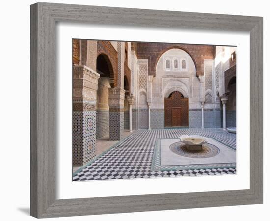 Attarine Madrasah, Fez, UNESCO World Heritage Site, Morocco, North Africa, Africa-Marco Cristofori-Framed Photographic Print