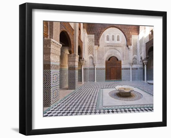 Attarine Madrasah, Fez, UNESCO World Heritage Site, Morocco, North Africa, Africa-Marco Cristofori-Framed Photographic Print