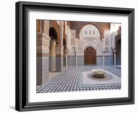 Attarine Madrasah, Fez, UNESCO World Heritage Site, Morocco, North Africa, Africa-Marco Cristofori-Framed Photographic Print