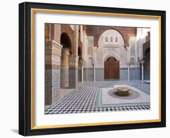 Attarine Madrasah, Fez, UNESCO World Heritage Site, Morocco, North Africa, Africa-Marco Cristofori-Framed Photographic Print