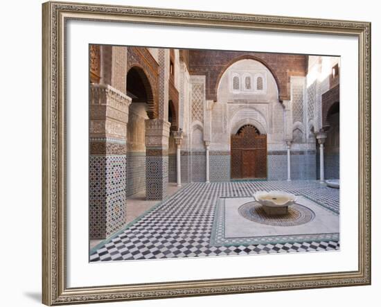 Attarine Madrasah, Fez, UNESCO World Heritage Site, Morocco, North Africa, Africa-Marco Cristofori-Framed Photographic Print