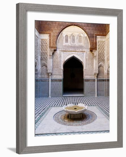 Attarine Madrasah, Fez, UNESCO World Heritage Site, Morocco, North Africa, Africa-Marco Cristofori-Framed Photographic Print