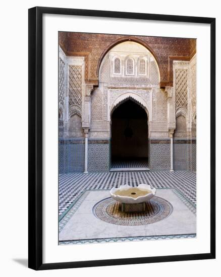 Attarine Madrasah, Fez, UNESCO World Heritage Site, Morocco, North Africa, Africa-Marco Cristofori-Framed Photographic Print