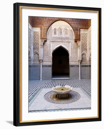 Attarine Madrasah, Fez, UNESCO World Heritage Site, Morocco, North Africa, Africa-Marco Cristofori-Framed Photographic Print