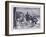 Attempt of Cossacks to Capture Napoleon at Brienne-William Barnes Wollen-Framed Giclee Print