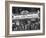 Attendants in Front of Pantages Theater Await Celebrities to Arrive for 26th Annual Academy Awards-George Silk-Framed Photographic Print