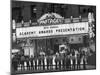 Attendants in Front of Pantages Theater Await Celebrities to Arrive for 26th Annual Academy Awards-George Silk-Mounted Photographic Print
