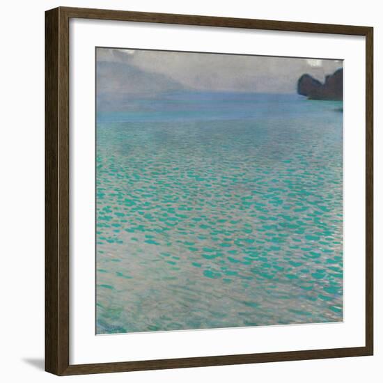 Attersee, 1900-Gustav Klimt-Framed Art Print