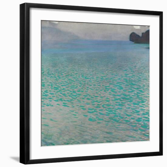 Attersee, 1900-Gustav Klimt-Framed Art Print