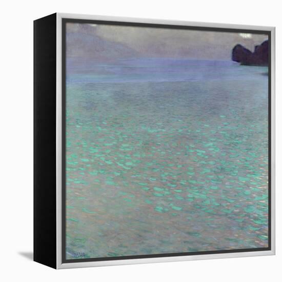 Attersee, 1900-Gustav Klimt-Framed Premier Image Canvas