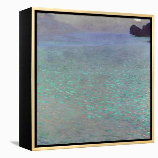 Attersee, 1900-Gustav Klimt-Framed Premier Image Canvas