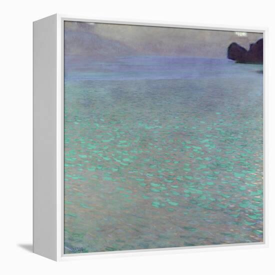 Attersee, 1900-Gustav Klimt-Framed Premier Image Canvas