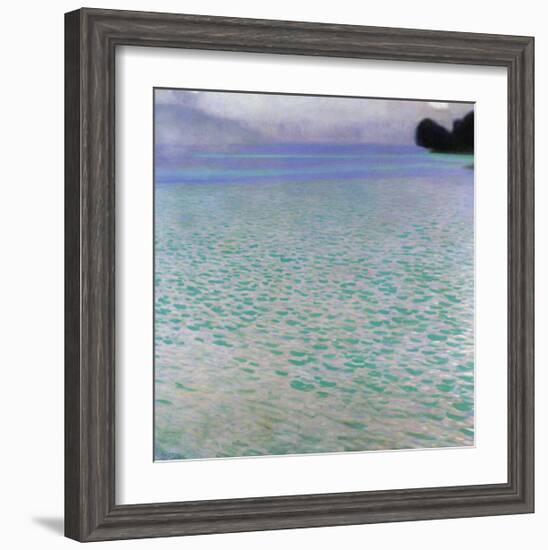 Attersee-Gustav Klimt-Framed Giclee Print