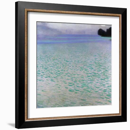 Attersee-Gustav Klimt-Framed Giclee Print