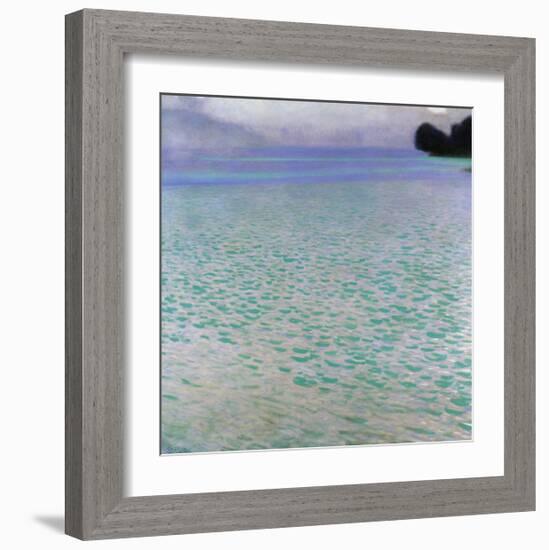 Attersee-Gustav Klimt-Framed Giclee Print