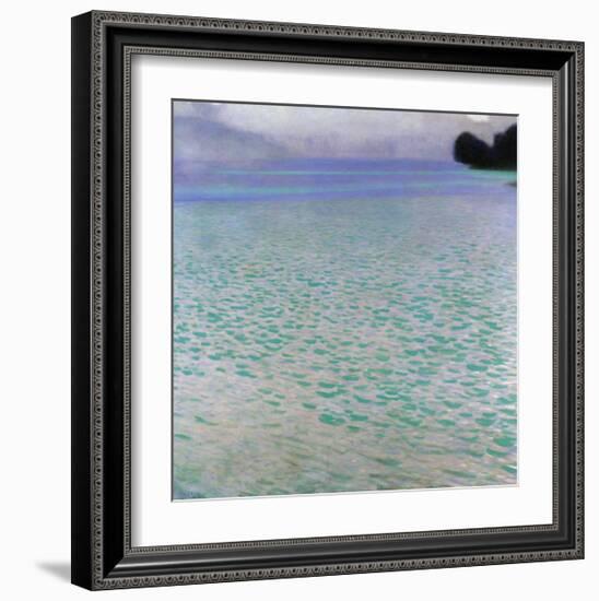 Attersee-Gustav Klimt-Framed Giclee Print