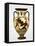 Attic Black-Figure Neck Amphora with Two Warriors Battling-null-Framed Premier Image Canvas