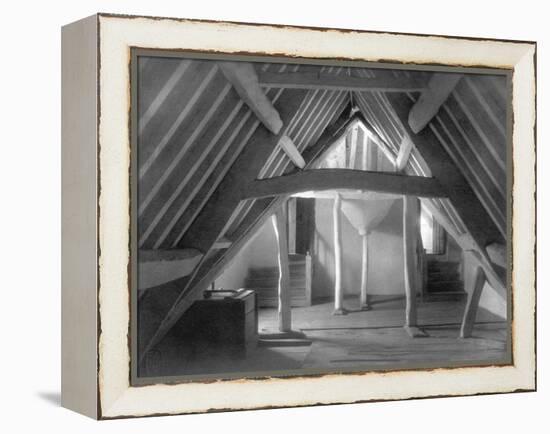 Attic of Kelmscott Manor-Frederick Henry Evans-Framed Premier Image Canvas