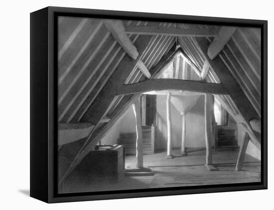 Attic of Kelmscott Manor-Frederick Henry Evans-Framed Premier Image Canvas