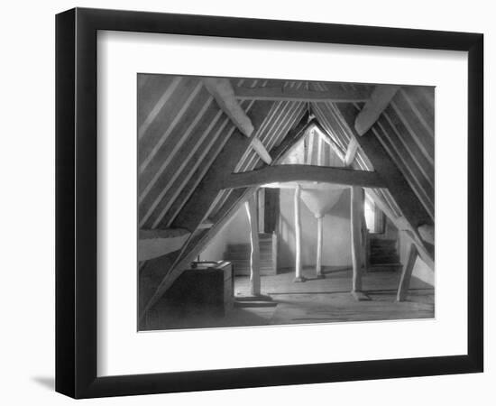 Attic of Kelmscott Manor-Frederick Henry Evans-Framed Photographic Print