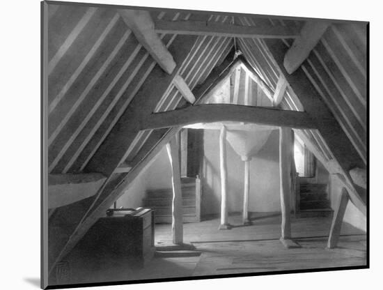 Attic of Kelmscott Manor-Frederick Henry Evans-Mounted Photographic Print